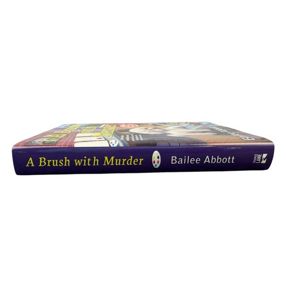 A Brush with Murder by Bailee Abbott (Hardcover) - Picture 3 of 8